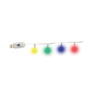 שרשרת לדים RGB א10 מטר RGB PING PONG USB